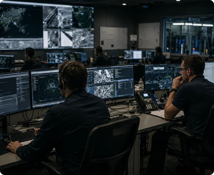 Secure operations center